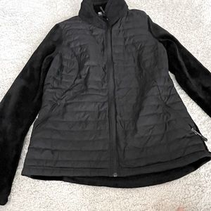Black warm jacket size small